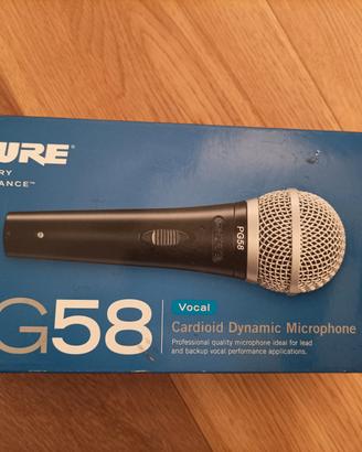 Microfono Shure PG58