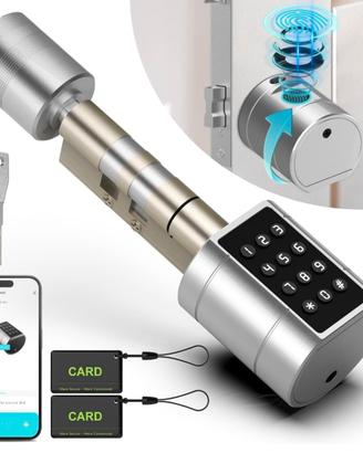 serratura per porta con impronta digitale 