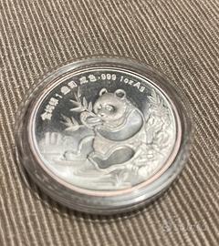 Moneta argento 10 Yuan