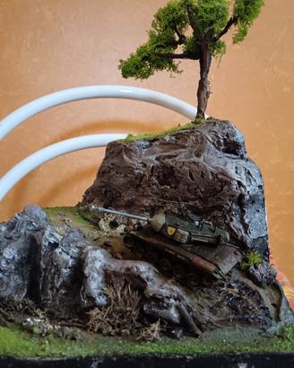 diorama Militare Artigianale M41 walker bulldog 