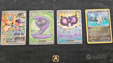 lotto carte pokemon 