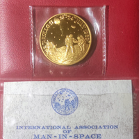 Moneta commemorativa Primo Uomo sulla Luna 1969