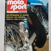 Moto Sport 36.1975 Prova Ducati 125 Cross 350 GTL