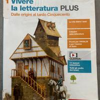 Libro scolastico “Vivere la letteratura PLUS 1”