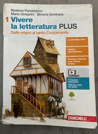 Libro scolastico “Vivere la letteratura PLUS 1”