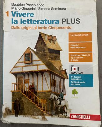 Libro scolastico “Vivere la letteratura PLUS 1”