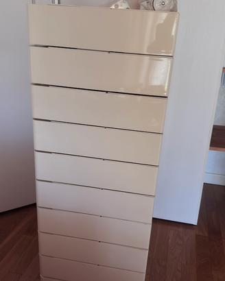 Cassettiera girevole design 10 cassetti in ABS