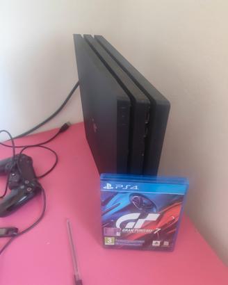 PS3+gran turismo 7+smart TV 50 pollici + volante 