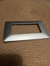 3 placche bticino grigio 4 moduli