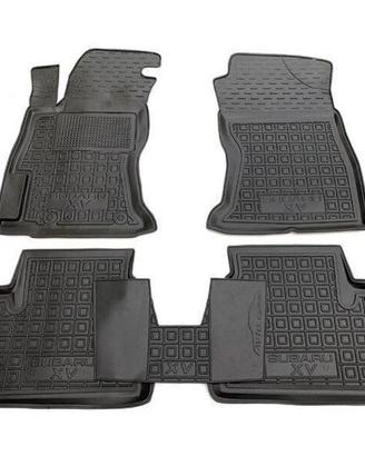 Tappetini in gomma su misura Subaru XV 2017-2022