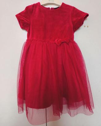 Abito natalizio bimba Blukids (24-30 mesi)