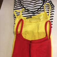 Set canottiere donna cotone 100%