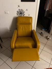 Poltrona color Senape