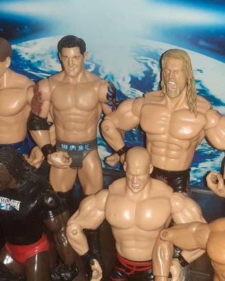 Figure Wrestling lottatori Wwe,Tna,Wcw,Wwf vintage