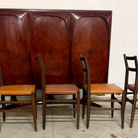 Sei sedie Gio ponti “ la Leggiera