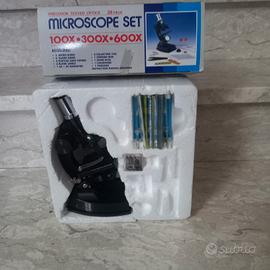 microscopio Set completo anni 90
