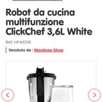 Robot Moulinex HF 4521 CLICKCHEF