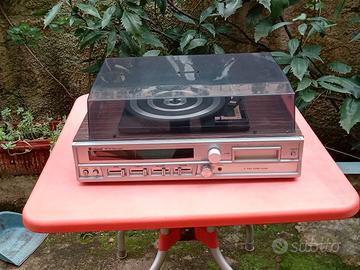 Giradischi Stereo -con Radio FM e Stereo 8