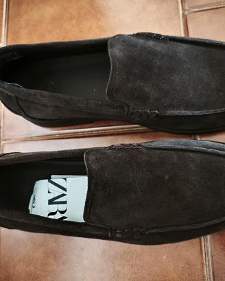 mocassino zara uomo marrone num 44