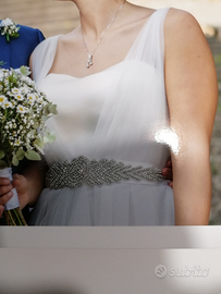 ABITO DA SPOSA tg.46 tulle