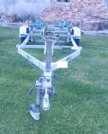 carrello barca basculante