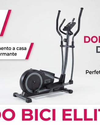 Bici Ellittica Domyos EL120 Decathlon Già Montata