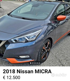 Nissan micra 1.5 diesel anno 2018