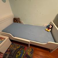 Letto allungabile IKEA SUNDVIK + materasso VIMSIG