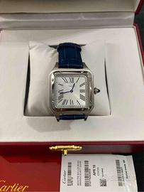 CARTIER DUMOND ACCIAIO QUARZO