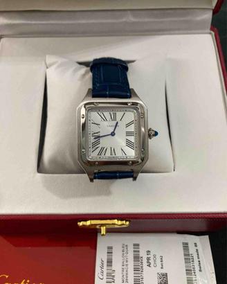 CARTIER DUMOND ACCIAIO QUARZO