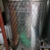 Serbatoi acciaio inox per olio o vino