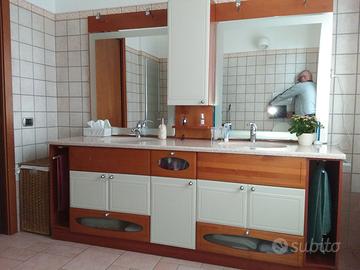 Mobile bagno doppio lavello