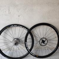 Nuove ruote Mavic Aksium freni a disco