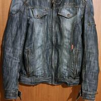 giacca moto jeans con protezioni