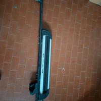 Porta sci scorrevole + barre portatutto compatibil