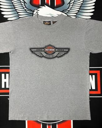 T-shirt Centenario tg L Originale Harley Davidson
