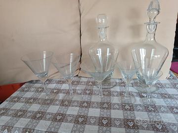 servizio bicchieri vintage 