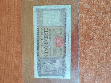 500 LIRE ORNATA DI SPIGHE 