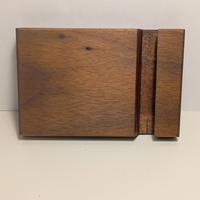 Porta telefono in legno artigianale
