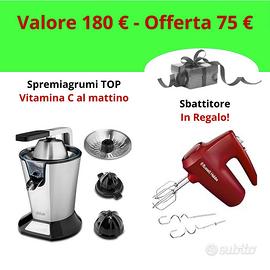 Spremiagrumi e Sbattitore