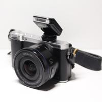 Samsung NX3000 + Obiettivo 16-50 PZ + Borsa, Flash