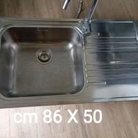 Lavello 1 vasca + scivolo