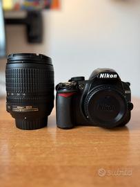 NIKON D3100 + obiettivo 18-105mm /3,5-5,6G