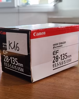 Canon 28-135 3.5 5.6 IS USM con scatola originale