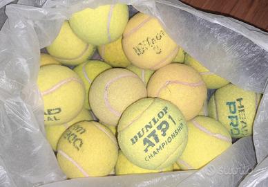 Palline tennis usate nr 50 per vari usi