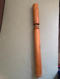 Astuccio contenitore porta ferri o pennelli legno