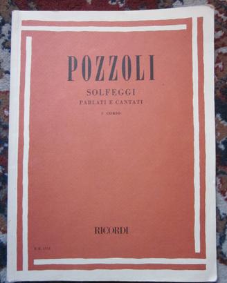 Pozzoli, solfeggi parlati e cantati (1 corso)