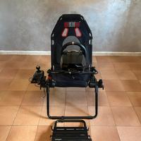 Postazione simulatore di guida completa