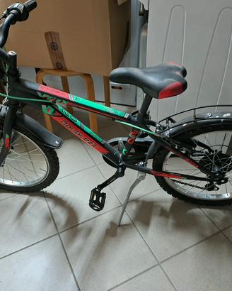 Bici mtk 20" DOUBLEZZ CAMBIO 6 VELOCITÀ SHIMANO