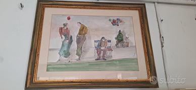 Quadro  vintage  Luigi Santi